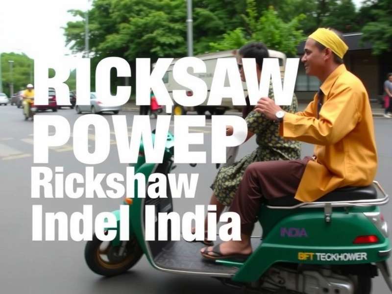 Rickshaw Power India Language Options
